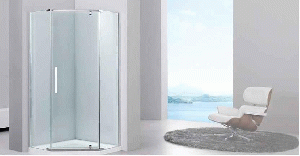 Diamond Pivot Shower Enclosure